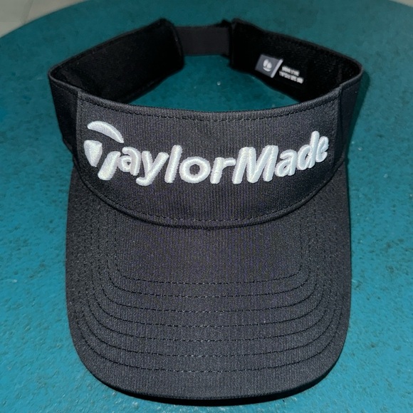 TAYLOR MADE VISOR BLACK - BRAND NEW - Picture 1 of 4
